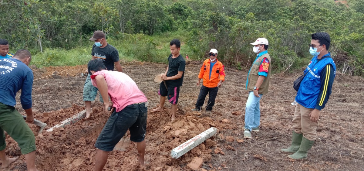 Lahan Pemakaman Khusus Pasien Covid-19 Mulai Digunakan