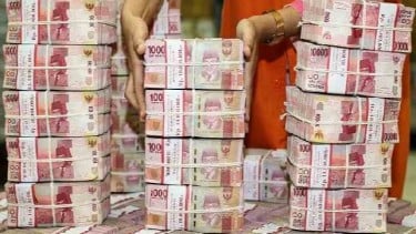 Ilustrasi tumpukan uang rupiah. Foto: Internet/Istimewa