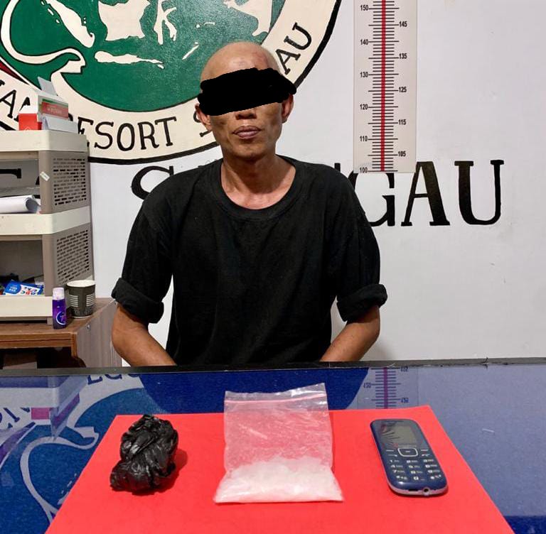 Kurir Pemasok Sabu Asal Malaysia Ditangkap Polisi di Perbatasan