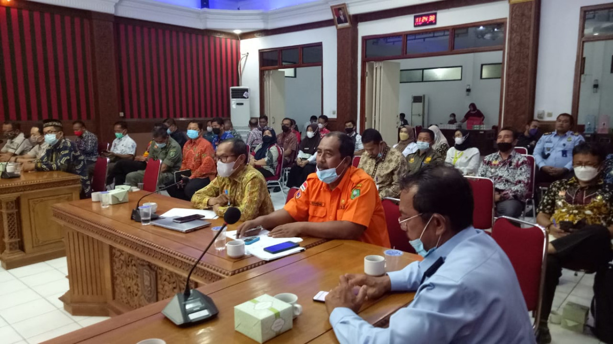 Kesbangpol Kabupaten Sanggau menggelar Sosialisasi "Sistem Deteksi Dini dan Cegah Dini Terhadap Konflik Sosial di Masyarakat", Kamis (21/10/2021). Foto: Istimewa