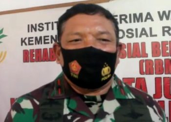 Tanda Kedaulatan Negara, Danrem 121/Abw Nyatakan Perang Terhadap Perusak Patok Batas