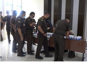 Para Jaksa di Kejati ‘Diperiksa’ Petugas BNNP Kalbar