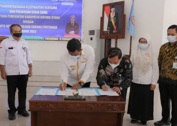 Pemkab Kayong Utara Lindungi Tenaga Honorer Dalam BPJS Ketenagakerjaan
