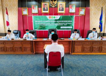 16 Peserta Ikut Seleksi Baznas Sanggau, 10 Nama Diajukan ke Bupati