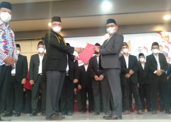 Pelantikan ICMI Sanggau, Bupati: Harus Jadi Penengah Persoalan Umat