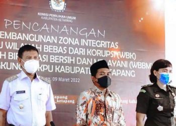 Farhan Hadiri Deklarasi Menuju WBK dan WBBM KPU Ketapang