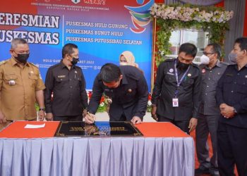 Tiga Puskesmas Diresmikan, Bupati Sis Harap Layanan Masyarakat Meningkat