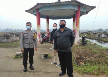 Polisi Kubu Raya Amankan Sembahyang Kubur di Pemakaman Tionghoa Sungai Raya