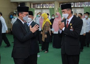 Lantik Pimpinan Baznas Pontianak, Edi Kamtono Minta Penyaluran Tepat sasaran