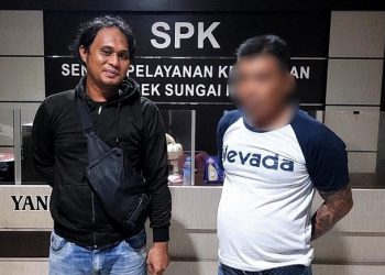Residivis Tipu Pengusaha Minyak di Rasau Jaya
