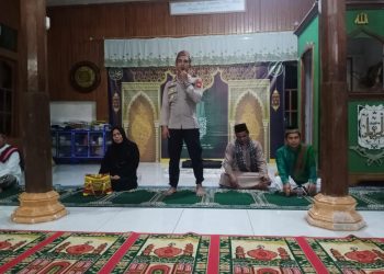 Safari Ramadan, Kapolsek Jongkong Selipkan Pesan Kamtibmas