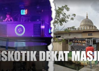 Diskotik Win One beroperasi dekat Masjid As Salam Pontianak di Jalan Budi Karya. Grafis: Jurnalis.co.id