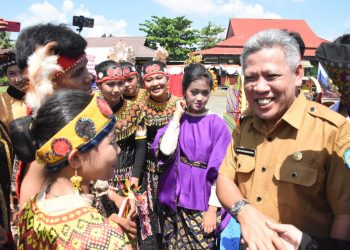 Muda Apresiasi Festival Literasi Budaya Nusantara Pelajar SMPN 2 Sungai Raya