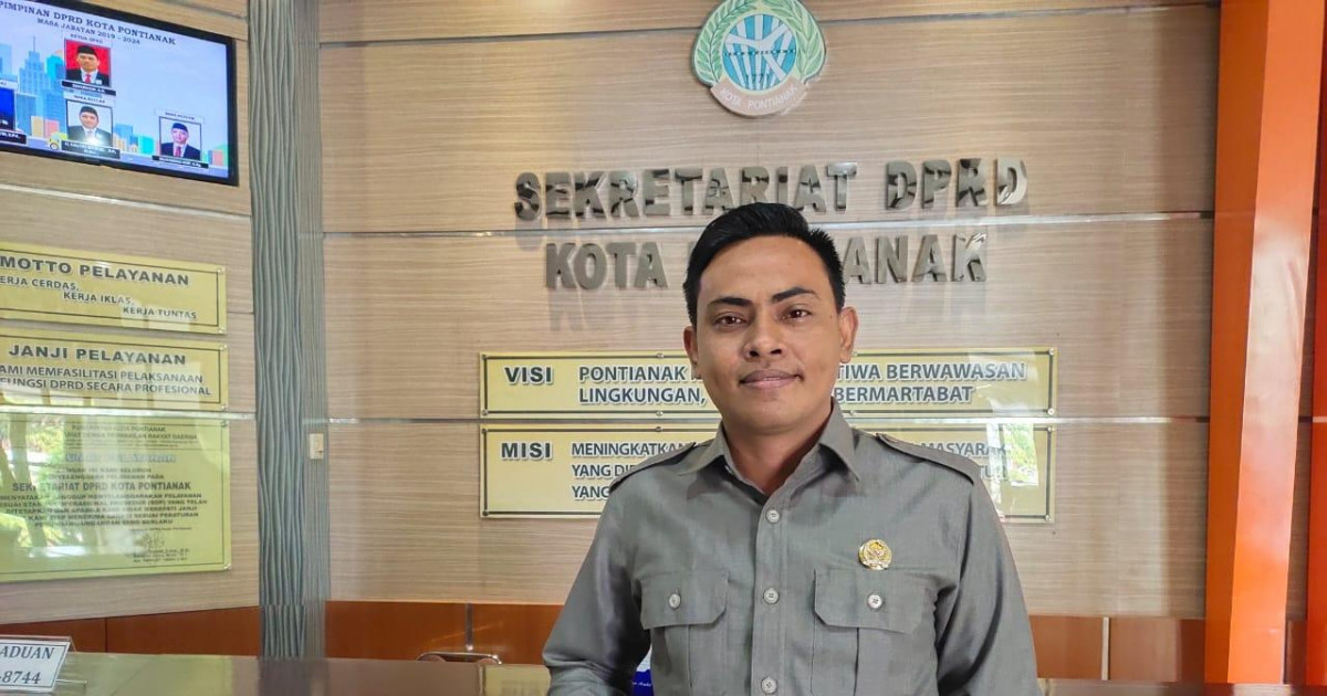 Wakil Ketua Komisi 1 DPRD Kota Pontianak, Bunyamin. Foto: DIS/JURNALIS.CO.ID