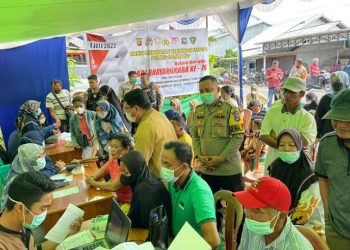 Sambut Hari Bhayangkara, Polres Ketapang Gelar Vaksinasi di Benua Kayong