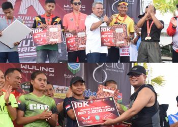 Seribu Lebih Pelari Semarakkan Lomba Maraton 10 K dan 5 K HUT Kubu Raya