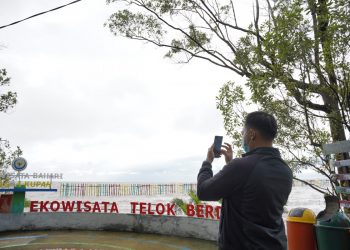 Antisipasi Abrasi di Lokasi Eko Wisata Pantai Telok Berdiri, PLN Tanam 10 Ribu Mangrove