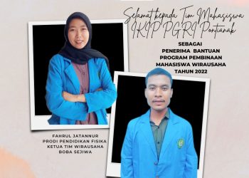 Mahasiswa IKIP PGRI Pontianak Dapat Bantuan Program Wirausaha DIKTI