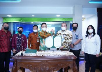 Pemkot Pontianak dan Pelindo II Teken Kerjasama Bangun SPALD-T