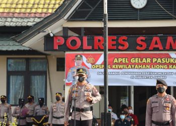 Hoaks Video Sebut Bupati Larang Menolong Truk Amblas, Polres Sambas Ingatkan Bijak Bermedia Sosial