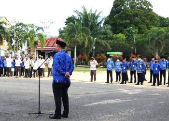 Pimpin Apel Gabungan, Sekda Alex: Banyak Pejabat Tidak Hadir
