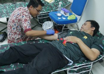 PLN UPK Singkawang Gelar Donor Darah Peringati Hari Palang Merah Indonesia