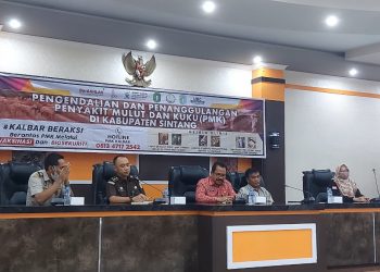 Wabup Sintang Beberkan 10 Langkah Tekan Laju Inflasi