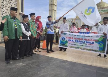 Kirab Hari Santri Nasional, Wabup Wahyu Yakin Santri Jaga Pancasila
