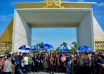 Bupati Satono Bangga Gerbang Mahligai Pesisir Dibangun Corak Melayu Sambas