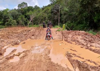 Masyarakat Perbatasan Minta Penegak Hukum Periksa Jalan Nasional Badau – Empanang