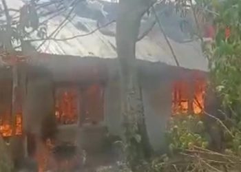 Sebuah Rumah di Sanggau Terbakar, Diduga Arus Pendek Listrik
