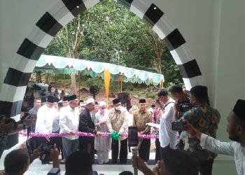Yayasan Pendidikan OSO Bagun Masjid di Punggur Besar