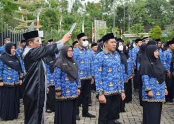 344 ASN dan PPPK Kubu Raya Diambil Sumpah