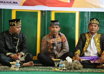 Jumat Curhat, Kapolres Ketapang Silaturahmi ke Keraton Matan Tanjungpura