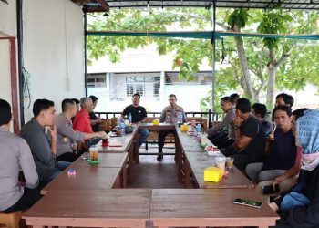 Silaturahmi ke AJK, Kapolres Ketapang Sebut Wartawan Mitra Strategis