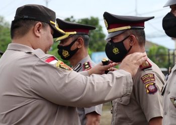 39 Personel Polres Kapuas Hulu Naik Pangkat, Enam di Antaranya Kapolsek