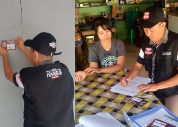 1.680 Pantarlih di Sanggau Mulai Coklit Daftar Pemilih Pemilu 2024
