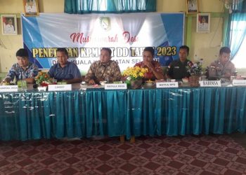 Gelar Musdes Penetapan KPM BLT DD, Pemdes Kuala Libatkan Seluruh Lapisan Masyarakat