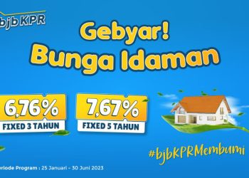Adalah program BJB KPR Membumi. Program untuk Anda yang ingin miliki rumah dengan pilihan suku bunga rendah dan masa fixed yang panjang. Foto: Bank BJB