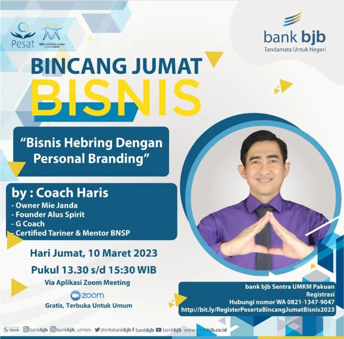 Di zaman sekarang atau yang biasa disebut era modern ini, memang sudah tidak asing lagi dengan istilah personal branding. Foto: Bank BJB