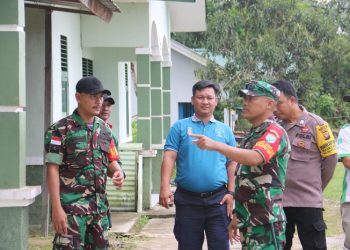 Dandim Putussibau Kunjungi Tiga Koramil Perbatasan