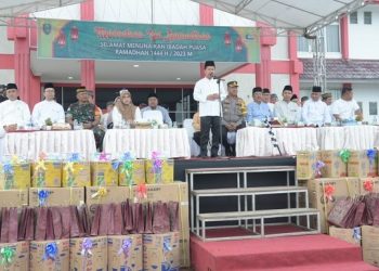 Sambut Bulan Penuh Berkah, Pemkab Sambas Gelar Pawai Taaruf