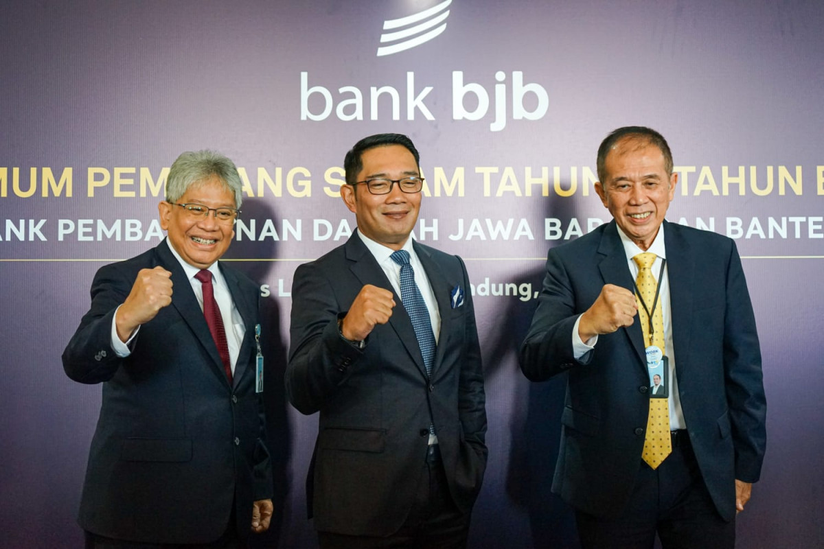 Kegiatan RUPST Bank BJB Tahun Buku 2022 dihadiri oleh seluruh Kepala Daerah Provinsi/Kabupaten/Kota se-Jawa Barat dan Banten atau kuasanya serta para pemegang saham publik. Foto: Bank BJB