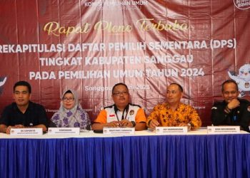 KPU Sanggau Tetapkan DPS Pemilu 2024, Mulai Diumumkan di Kantor Desa/Kelurahan Besok