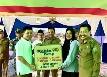 Bupati Satono Ajak Warga Pangkalan Bemban Manfaatkan Lahan untuk Bercocok Tanam