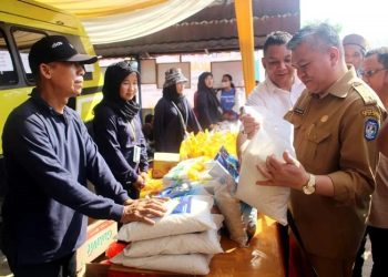 Buka Gerakan Pangan Murah, Sekda Yusran: Kubu Raya Inflasi Cukup Tinggi
