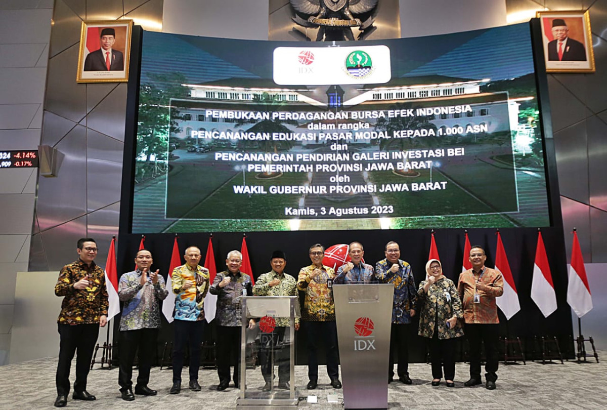 Direktur Utama Bank BJB Yuddy Renaldi menegaskan, Bank BJB berkomitmen untuk semakin berkontribusi dalam mendongkrak literasi dan inklusi keuangan pasar modal yang bermuara pada tujuan optimalisasi potensi ekonomi melalui fasilitas pasar modal. Foto: Bank BJB.