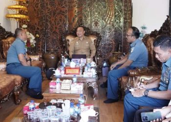 Sekda Alex Terima Kunjungan Silaturahmi Danlanal Ketapang