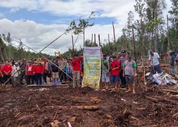 Masyarakat Desa Kedamin Darat Gelar Ritual Adat Penutupan Aktivitas PT BIA