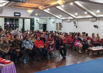 Kepala Dinkes PP dan KB Apresiasi Perayaan Natal Oikumene Tenaga Kesehatan Kapuas Hulu